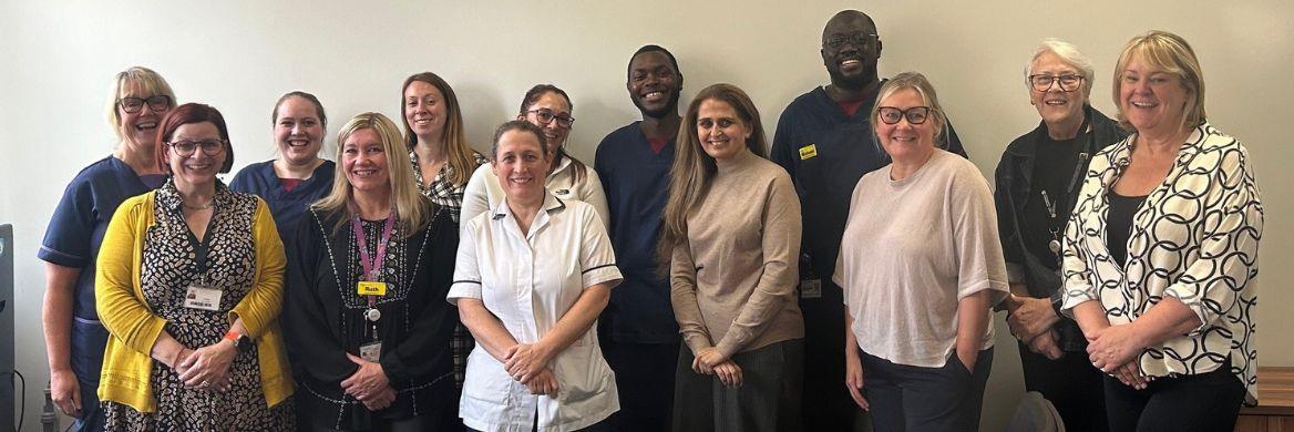 Chief Nurse Fellows Induction Day, 26th September 2024 for our new cohort of Fellows 2024-2026 pictured with Davina Thomas, Deputy Chief Nurse