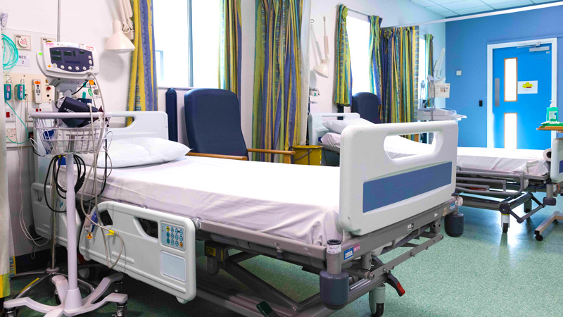Photo inside the Clinical Research Facility